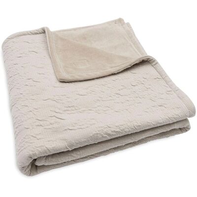 Jollein Baby-Bettdecke Soft Waves Beigebrown - Baby Bettdecke Jollein Baby-Bettdecke Soft Waves Beigebrown - Baby Bettdecke