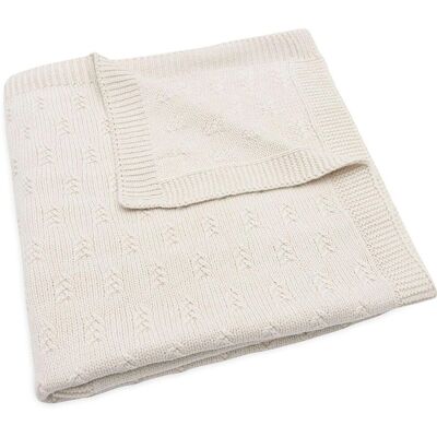 Jollein Manta de cuna Grain Knit - Avena - 100x150cm Jollein Manta de cuna Grain Knit - Avena - 100x150cm