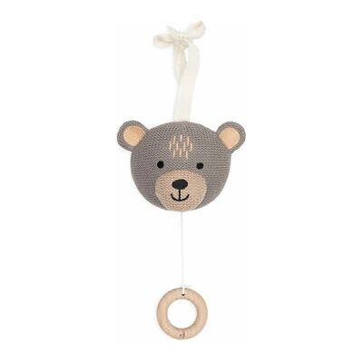 Jollein Giocattolo Pendente per Bebè - Orso Musicale - Dalla Nascita Jollein Giocattolo Pendente per Bebè - Orso Musicale - Dalla Nascita