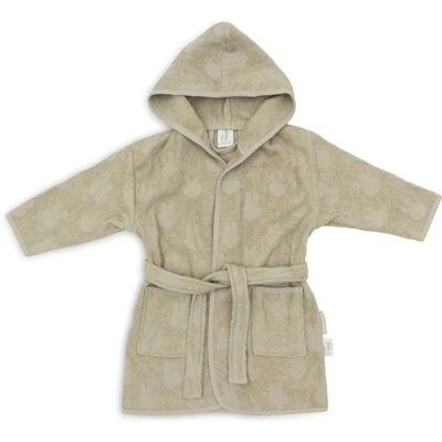 Peignoir éponge Jollein x Nijntje Miffy, 1-2 ans, vert olive - Publicité Peignoir éponge Jollein x Nijntje Miffy, 1-2 ans, vert olive - Publicité