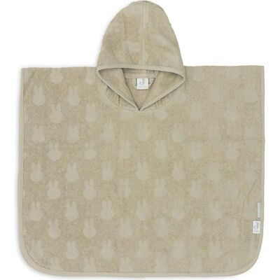 Jollein Dziecięcy Poncho kąpielowe Miffy Jacquard Oliwa Jollein Dziecięcy Poncho kąpielowe Miffy Jacquard Oliwa