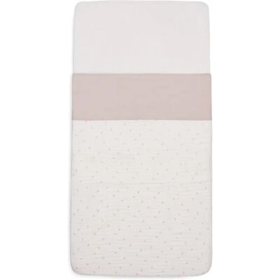 Jollein Baby Sängkläder - Slub Nougat - 120x150cm Jollein Baby Sängkläder - Slub Nougat - 120x150cm