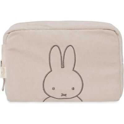 Jollein Nijntje Miffy Terry Nougat Trousse de toilette - Essentiels bébé Jollein Nijntje Miffy Terry Nougat Trousse de toilette - Essentiels bébé