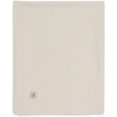 Jollein Elfenbein Babybettdecke - 75x100cm - Strick Jollein Elfenbein Babybettdecke - 75x100cm - Strick