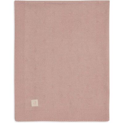 Manta para bebé Wild Rose de Jollein - 100x150cm - Tejido a punto Manta para bebé Wild Rose de Jollein - 100x150cm - Tejido a punto