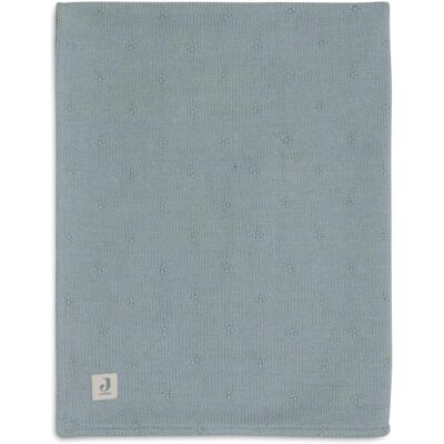 Bavetta per neonato Jollein - Verde Mare - 100x150 cm - Knit Cosy - Bavaglino neonato Bavetta per neonato Jollein - Verde Mare - 100x150 cm - Knit Cosy - Bavaglino neonato