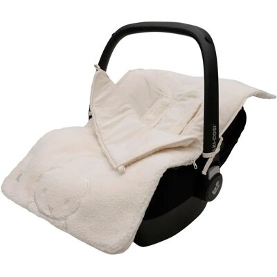 Jollein Baby Fußsack Gruppe 0+ Autositz 3-/5-Punkt Nijntje Teddy - Hafermilch Jollein Baby Fußsack Gruppe 0+ Autositz 3-/5-Punkt Nijntje Teddy - Hafermilch