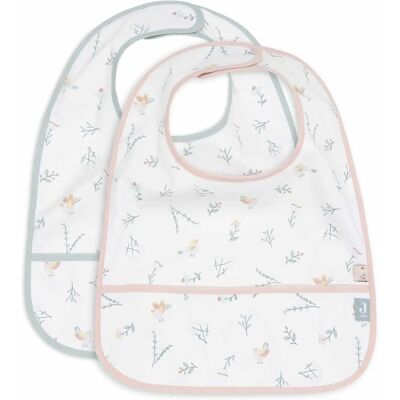 Jollein 029-864-67104 Baby Bib - Waterproof, Adjustable Velcro Jollein 029-864-67104 Baby Bib - Waterproof, Adjustable Velcro