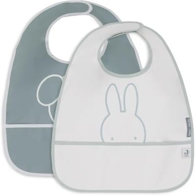 Baberos para Bebés Jollein - Pack de 2, Impermeables, Fáciles de Limpiar Baberos para Bebés Jollein - Pack de 2, Impermeables, Fáciles de Limpiar