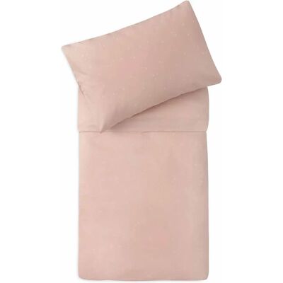 Jollein Baby Duvet Cover - Twinkling Wild Rose - 100x140cm Jollein Baby Duvet Cover - Twinkling Wild Rose - 100x140cm