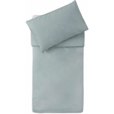 Jollein Baby Dekbedovertrek 100x140cm - Zeegroen Jollein Baby Dekbedovertrek 100x140cm - Zeegroen