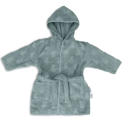 Jollein - Miffy Jacquard - Zielony Morze - 1-2 lat - szlafrok Jollein - Miffy Jacquard - Zielony Morze - 1-2 lat - szlafrok