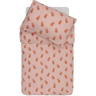 Jollein Wild Rose Bettwäsche-Set - Bezug & Kissen - 100x140 cm Jollein Wild Rose Bettwäsche-Set - Bezug & Kissen - 100x140 cm