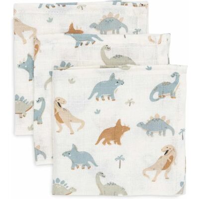 Jollein Baby slabben - Roarsome Hydrofiele 3 stuks Jollein Baby slabben - Roarsome Hydrofiele 3 stuks