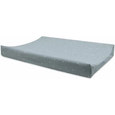 Jollein 022-503-67102 Housse de Matelas à Langer - Jersey Doux, Vert Mer, 50x70cm Jollein 022-503-67102 Housse de Matelas à Langer - Jersey Doux, Vert Mer, 50x70cm