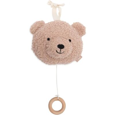 Jollein Ours en peluche Rose Sauvage - Mobile musical pour bébé - Publicité Jollein Ours en peluche Rose Sauvage - Mobile musical pour bébé - Publicité