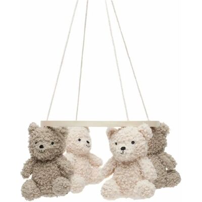 Jollein Babymobiel - Teddy Bear Olive Green/Natur - Baby Typ Jollein Babymobiel - Teddy Bear Olive Green/Natur - Baby Typ