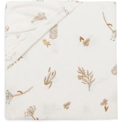 Jollein Riverside Jersey Crib Sheet - Crib Sheet Jollein Riverside Jersey Crib Sheet - Crib Sheet