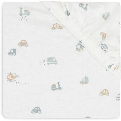 Jollein Junior Jersey Fitted Sheet - 70/75 x 140/150 cm Jollein Junior Jersey Fitted Sheet - 70/75 x 140/150 cm