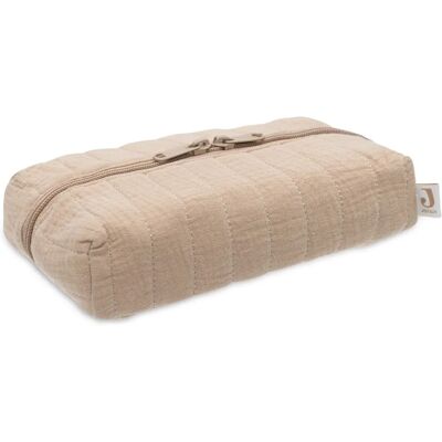 Jollein 091-001-00103 Dispenser salviette - Dispenser per salviette, beige, compatto, elegante Jollein 091-001-00103 Dispenser salviette - Dispenser per salviette, beige, compatto, elegante