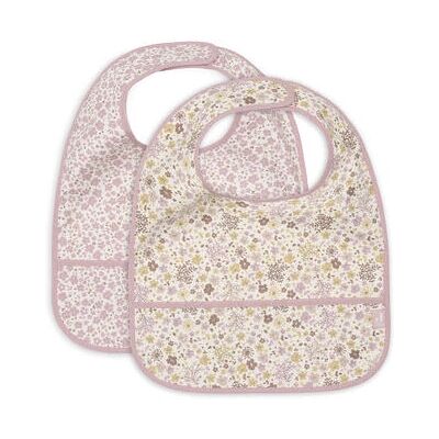 Jollein Set di 2 Bavaglini Impermeabili e alla Moda Jollein Set di 2 Bavaglini Impermeabili e alla Moda