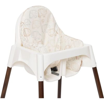 Jollein 561-531-68110 High Chair Accessory - Beige, White Jollein 561-531-68110 High Chair Accessory - Beige, White