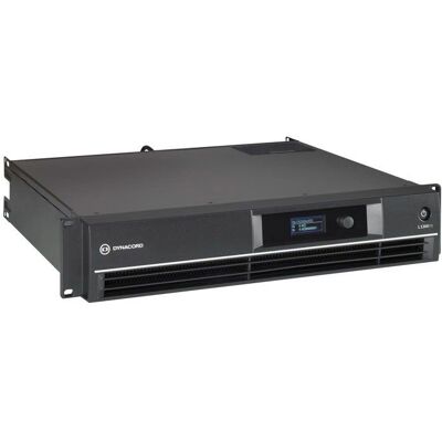 Dynacord L 1300FD - Digital forsterker - 1100W / DSP / Svart Dynacord L 1300FD - Digital forsterker - 1100W / DSP / Svart
