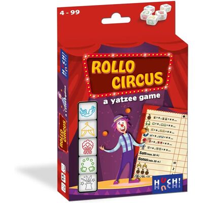 Huch! & Friends Rollo A Yatzee Spiel - Zirkus (NL Version) Huch! & Friends Rollo A Yatzee Spiel - Zirkus (NL Version)