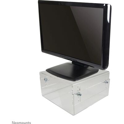 Neomounts NSMONITOR40 Höhenverstellbarer transparenter Monitorständer Neomounts NSMONITOR40 Höhenverstellbarer transparenter Monitorständer