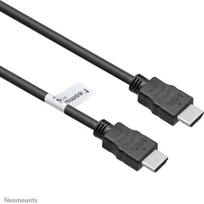 Cabo HDMI Neomounts - 1m - Preto - Alta Velocidade 1.4 Cabo HDMI Neomounts - 1m - Preto - Alta Velocidade 1.4