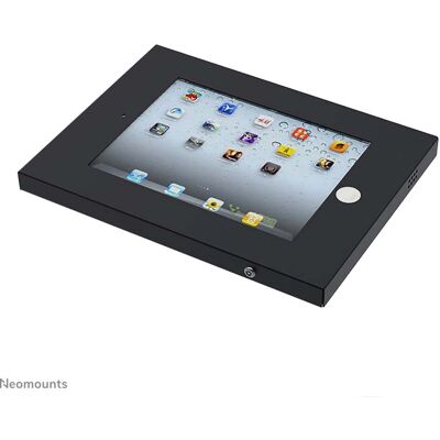 Support iPad verrouillable Neomounts by Newstar - Noir - Enclosure de sécurité pour tablette - Publicité Support iPad verrouillable Neomounts by Newstar - Noir - Enclosure de sécurité pour tablette - Publicité