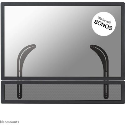 Support de barre de son Neomounts NM-USP100BLACK pour TV - Noir Support de barre de son Neomounts NM-USP100BLACK pour TV - Noir