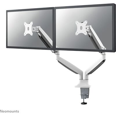 Supporto Monitor Neomounts by Newstar NM-D750DWHITE - Movimento completo, 2 schermi Supporto Monitor Neomounts by Newstar NM-D750DWHITE - Movimento completo, 2 schermi