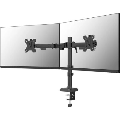Neomounts DS60-600BL2 Monitorarm - Dubbel, Zwart Neomounts DS60-600BL2 Monitorarm - Dubbel, Zwart