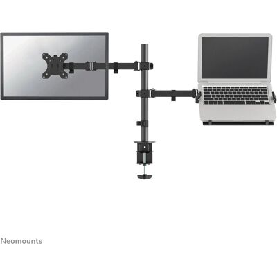 Neomounts by Newstar FPMA-D550NOTEBOOK Monitor & Laptop Mount - Adjustable, Black Neomounts by Newstar FPMA-D550NOTEBOOK Monitor & Laptop Mount - Adjustable, Black