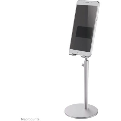Suporte de Telefone Neomounts DS10-200SL1 Ajustável em Altura - Prata Suporte de Telefone Neomounts DS10-200SL1 Ajustável em Altura - Prata