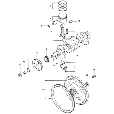 Vetus M4.14 Piston Rings Set - Marine Engine Parts Vetus M4.14 Piston Rings Set - Marine Engine Parts
