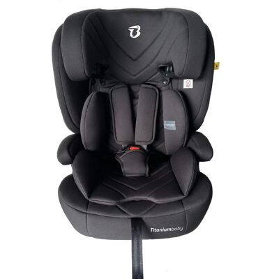 Titanium Baby Niklas Schwarz i-Size Autositz - Sicherheit & Komfort Titanium Baby Niklas Schwarz i-Size Autositz - Sicherheit & Komfort