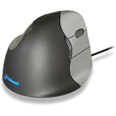 Souris Verticale Evoluent4 BakkerElkhuizen - Ergonomique Droitiers 2600 DPI Souris Verticale Evoluent4 BakkerElkhuizen - Ergonomique Droitiers 2600 DPI
