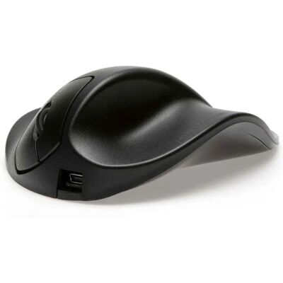 Souris sans fil BakkerElkhuizen HandShoeMouse - Droit - Noir Souris sans fil BakkerElkhuizen HandShoeMouse - Droit - Noir