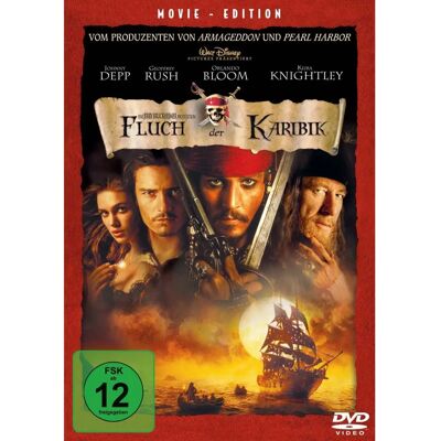 Disney Johnny Depp - Jack Sparrow - Fluch der Karibik - DVD - Region 2 Disney Johnny Depp - Jack Sparrow - Fluch der Karibik - DVD - Region 2