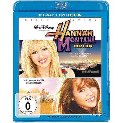 Walt Disney - Hannah Montana - Le Film - Blu-ray - Publicité Walt Disney - Hannah Montana - Le Film - Blu-ray - Publicité