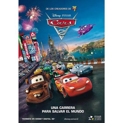 Disney Cars 2 Double Play - Blu-ray DVD Set Disney Cars 2 Double Play - Blu-ray DVD Set