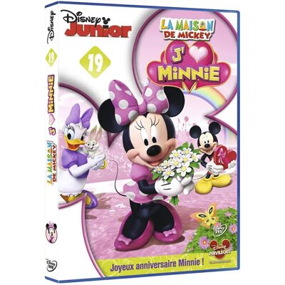 La maison de mickey J'aime minnie DVD - DVD - Publicité La maison de mickey J'aime minnie DVD - DVD - Publicité