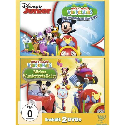 Disney Mickey Mouse Maison des Merveilles - Rally / Train de la Maison des Merveilles - 2 DVD - Publicité Disney Mickey Mouse Maison des Merveilles - Rally / Train de la Maison des Merveilles - 2 DVD - Publicité
