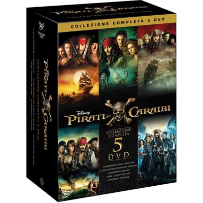 Walt Disney Pictures Pirates of the Caribbean Sammlung DVD - DVD Collection Walt Disney Pictures Pirates of the Caribbean Sammlung DVD - DVD Collection