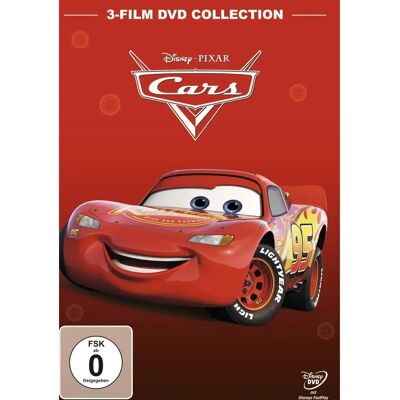Cars 1 + 2 + 3 DVD-Set - Animationsfilme Sammlung Cars 1 + 2 + 3 DVD-Set - Animationsfilme Sammlung