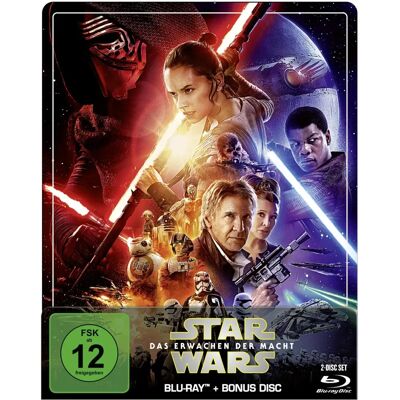 Walt Disney: Star Wars - L'Éveil de la Force Steelbook - Blu-ray 2 Disques - À partir de 12 ans - Publicité Walt Disney: Star Wars - L'Éveil de la Force Steelbook - Blu-ray 2 Disques - À partir de 12 ans - Publicité