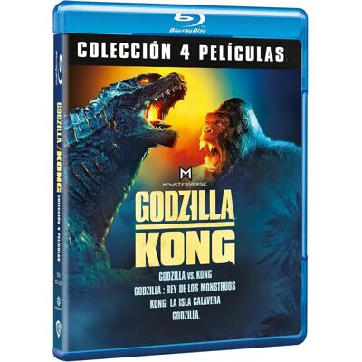 Pack Monsterverse Warner Godzilla/Kong - Blu-ray - Publicité Pack Monsterverse Warner Godzilla/Kong - Blu-ray - Publicité