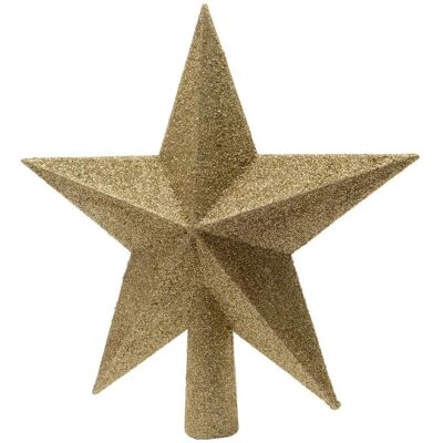 Decoris Gold Weihnachtsstern - Kunststoff Decoris Gold Weihnachtsstern - Kunststoff